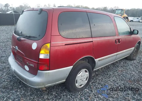 2002 Mercury Villager из США, поврежденный, VIN 4M2ZV11T82DJ14132